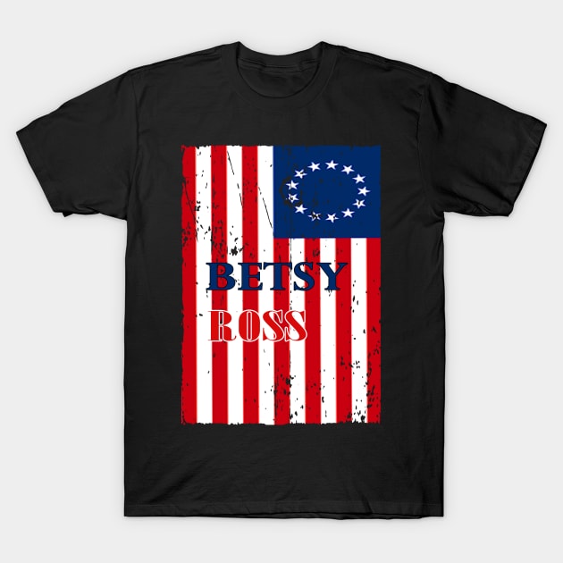 Betsy Ross T-Shirt by kauhidup
